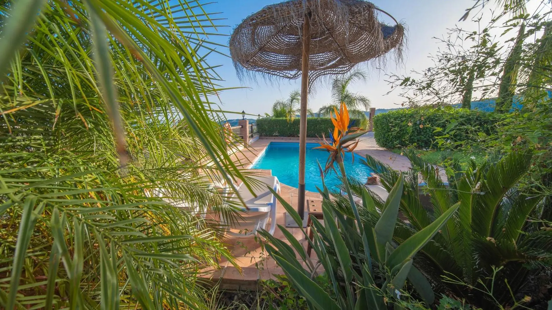 Villa Cortijo montaña vistas mar Frigiliana